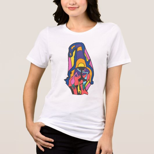 Dr. Doo Tri-Blend Shirt (Voorkant)