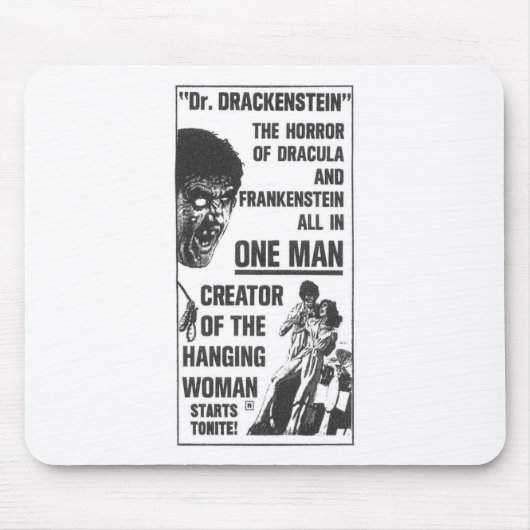 Dr. Drackenstein! Muismat (Voorkant)