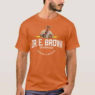 Dr. E Brown Ondernemingen wetenschapper uitvinder T-shirt
