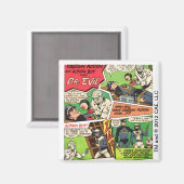  Dr. Evil Square Magnet Magneet (Voorkant / Achterkant)