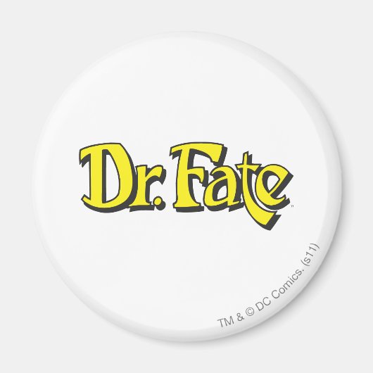 Dr. Fate Logo Magneet (Voorkant)