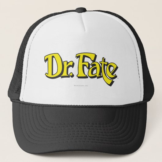 Dr. Fate Logo Trucker Pet (Voorkant)