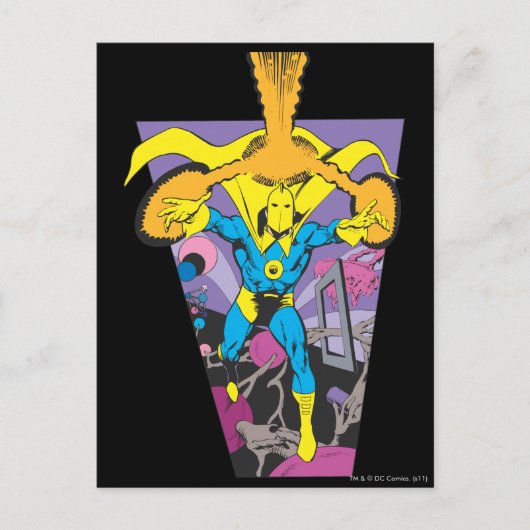 Dr. Fate Manipulates Magic Briefkaart (Voorkant)