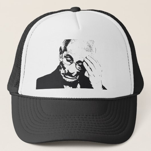 Dr. Fauci Facepalm Trucker Pet (Voorkant)