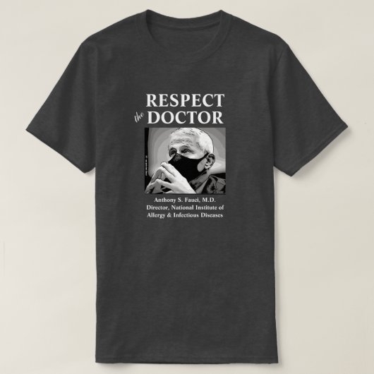 Dr. Fauci T-shirt (Design voorkant)