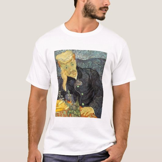 Dr. Gachet - Van Gogh - c1890 T-shirt (Voorkant)