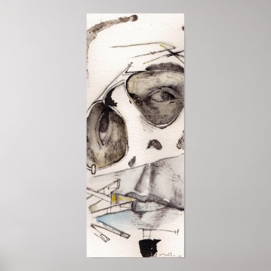 Dr. Gonzo als Hunter S. Thompson Poster (Voorkant)