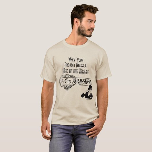 Dr. G's BrasRotzak Mannen T-shirt (Voorkant volledig)