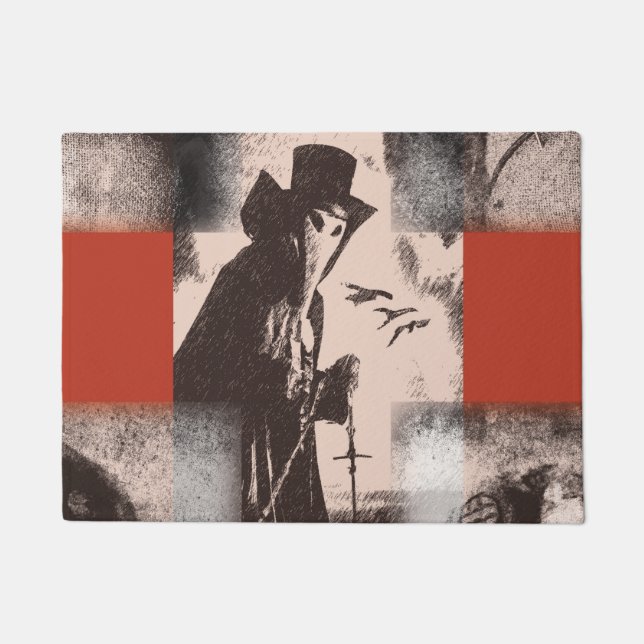 Dr. Halloween door Mat Macabre Dark (Voorkant)