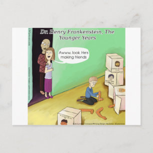 Dr. Henry Frankstien Jongere Jaren Briefkaart