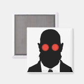 Dr. Hugo Strange Silo Magneet (Voorkant / Achterkant)