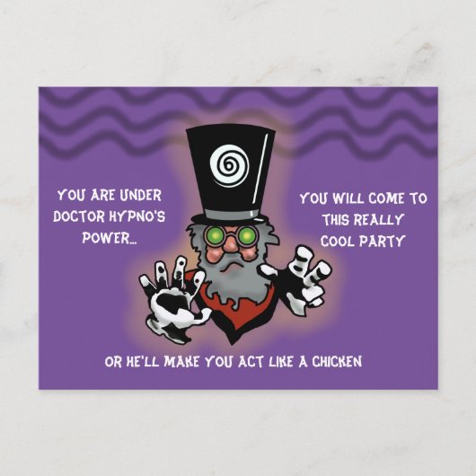 DR HYPNO INVITATION DU PARTI par Jetpackcorps (Devant)