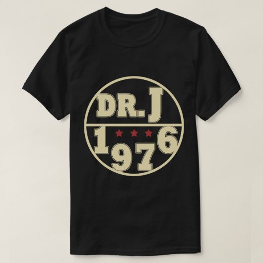 Dr J 1976 T-shirt (Design devant)