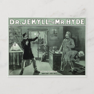 Dr. Jekyll en de heer Hyde 1880 Briefkaart