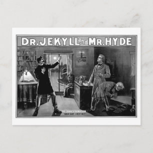 Dr. Jekyll en de heer Hyde Briefkaart