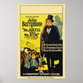 Dr. Jekyll en Mr. Hyde (1920) Movie Poster (Voorkant)