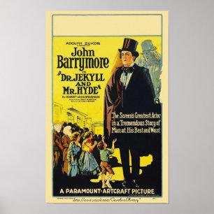 Dr. Jekyll et 1920) affiches de film de M. Hyde (