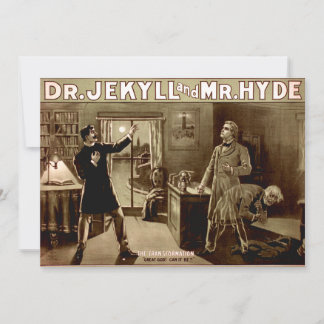 Dr. Jekyll & Mr. Hyde Halloween 10-pack Save The Date
