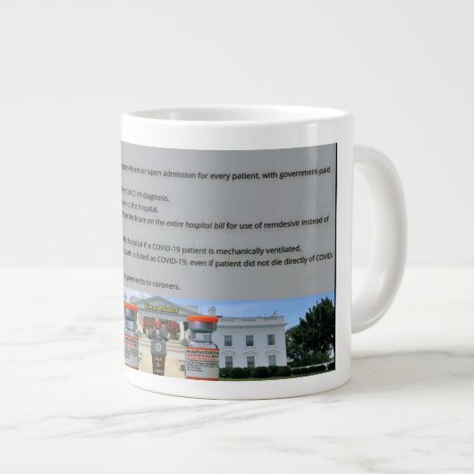 Dr Joey Covid. mug (Devant droit)