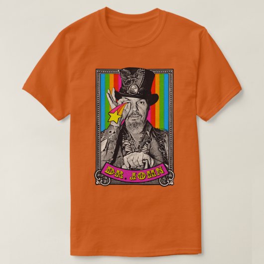 Dr. John  Style New Orleans Design TShirt (Design voorkant)