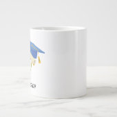 Dr. (Jouw naam) PhD Afstuderen Extra Grote Beker (Voorkant)