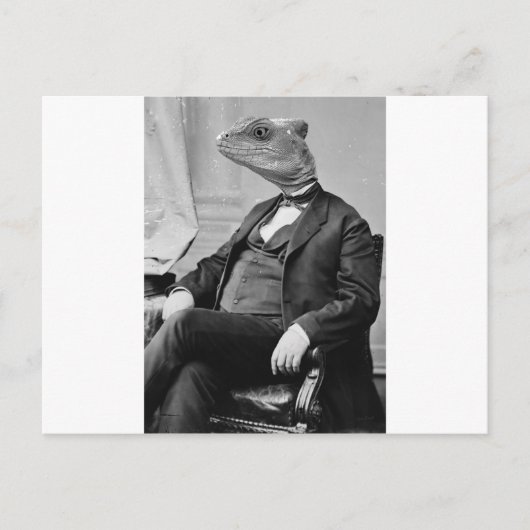 Dr. Lizard Briefkaart (Voorkant)