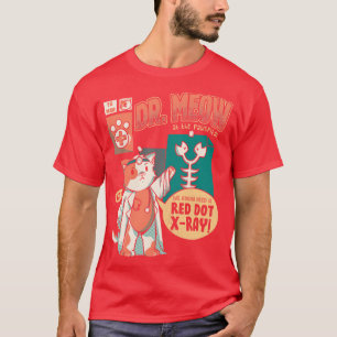 Dr. Meow Doctor Cat Medicine Love My Doctor by Tob T-shirt