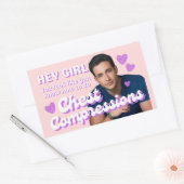 Dr. Mike Chest Compressions Rechthoekige Sticker (Envelop)