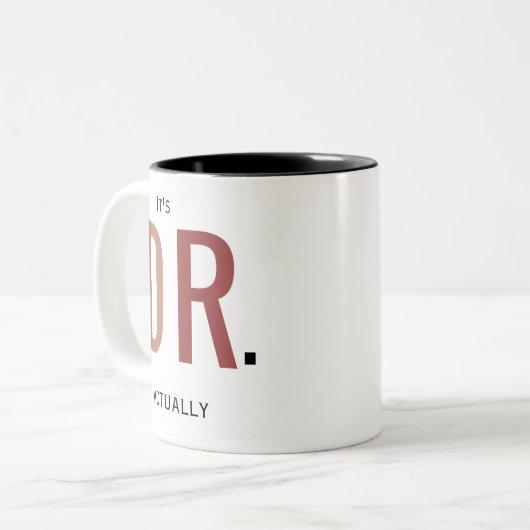 DR Mugs, tasse de café médecin (Devant gauche)