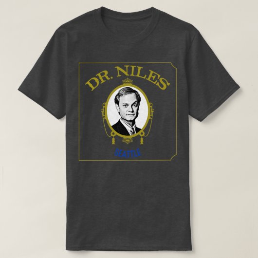Dr Niles Crane 90s esthetisch ontwerp T-shirt (Design voorkant)