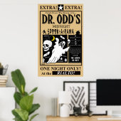 Dr., Odd's Spook-A-Rama Poster (Bureau à domicile)