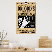 Dr., Odd's Spook-A-Rama Poster (Cuisine)