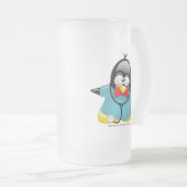 Dr. Penguin Matglas Bierpul (Voorkant rechts)