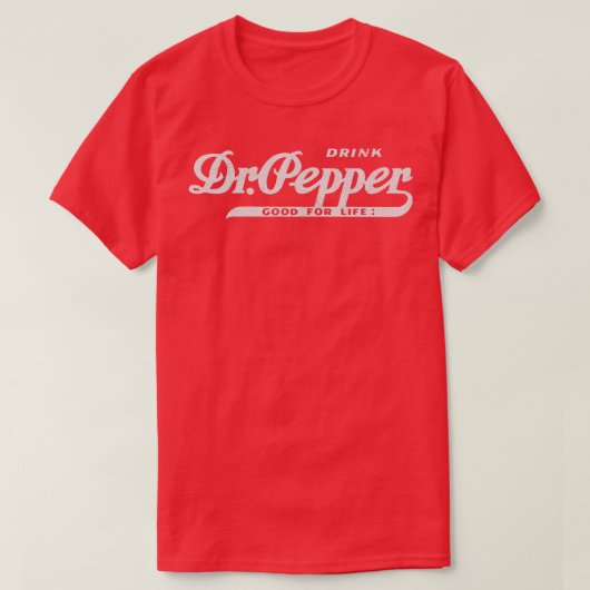  Dr. Pepper Tas T-shirt (Design voorkant)