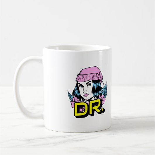  Dr. PhD Doctor Afstuderen Gift Koffiemok (Links)