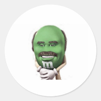 Dr. Phil m&m Ronde Sticker