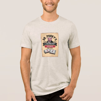 Dr. Porky's Ham-Smaak Zuigtabletten (Fictief) Tri-Blend Shirt