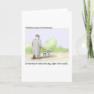 Dr. Roarshach Cartoon Gifts, T - shirts & verzamel Kaart