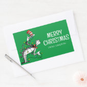 Dr Seus | Chat dans le Casquette | Étiquette cadea (Enveloppe)