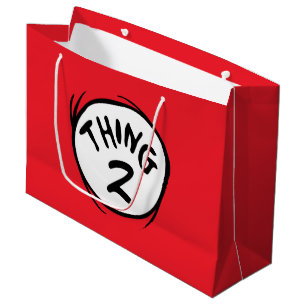Dr. Seuss   Aangepast ding één ding twee Groot Cadeauzakje