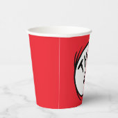 Dr. Seuss | Aangepast ding één ding twee Papieren Bekers (Rechts)