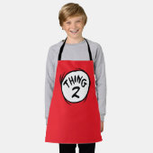 Dr. Seuss | Aangepast ding één ding twee Schort (Gedragen)