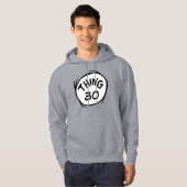 Dr. Seuss | Aangepaste Thing One Thing Two Hoodie (Voorkant volledig)