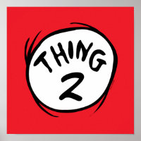 Dr. Seuss | Aangepaste Thing One Thing Two