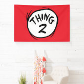 Dr. Seuss | Aangepaste Thing One Thing Two Spandoek (Insitu)