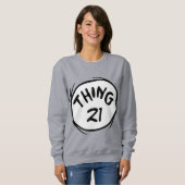 Dr. Seuss | Aangepaste Thing One Thing Two Trui (Voorkant volledig)