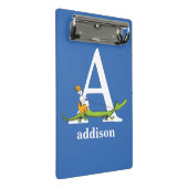 Dr. Seuss ABC: Letter A - White | Jouw namen toevo Mini Klembord (Schuin)