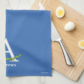 Dr. Seuss ABC: Letter A - White | Jouw namen toevo Theedoek (Quarter Fold)