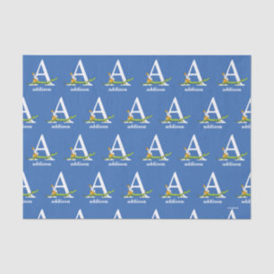 Dr. Seuss ABC: Letter A - White   Jouw namen toevo Tissuepapier