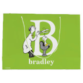 Dr. Seuss ABC: Letter B - White | Jouw namen toevo Groot Cadeauzakje (Achterkant)